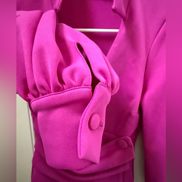 ASOS Petite Fuchsia Mini Dress - Picture 6 of 9